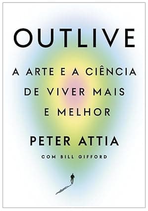 Capa do livro Outlive – A arte e a ciência de viver mais e melhor por Peter Attia