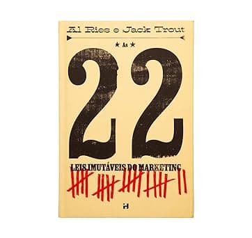Capa do livro As 22 Leis Imutáveis do Marketing por Al Ries