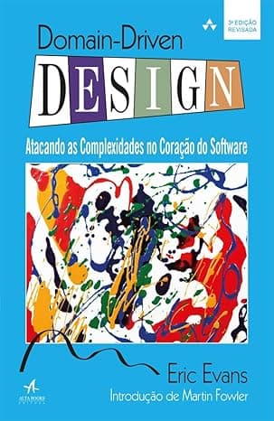 Capa do livro Domain-Driven Design por Eric Evans