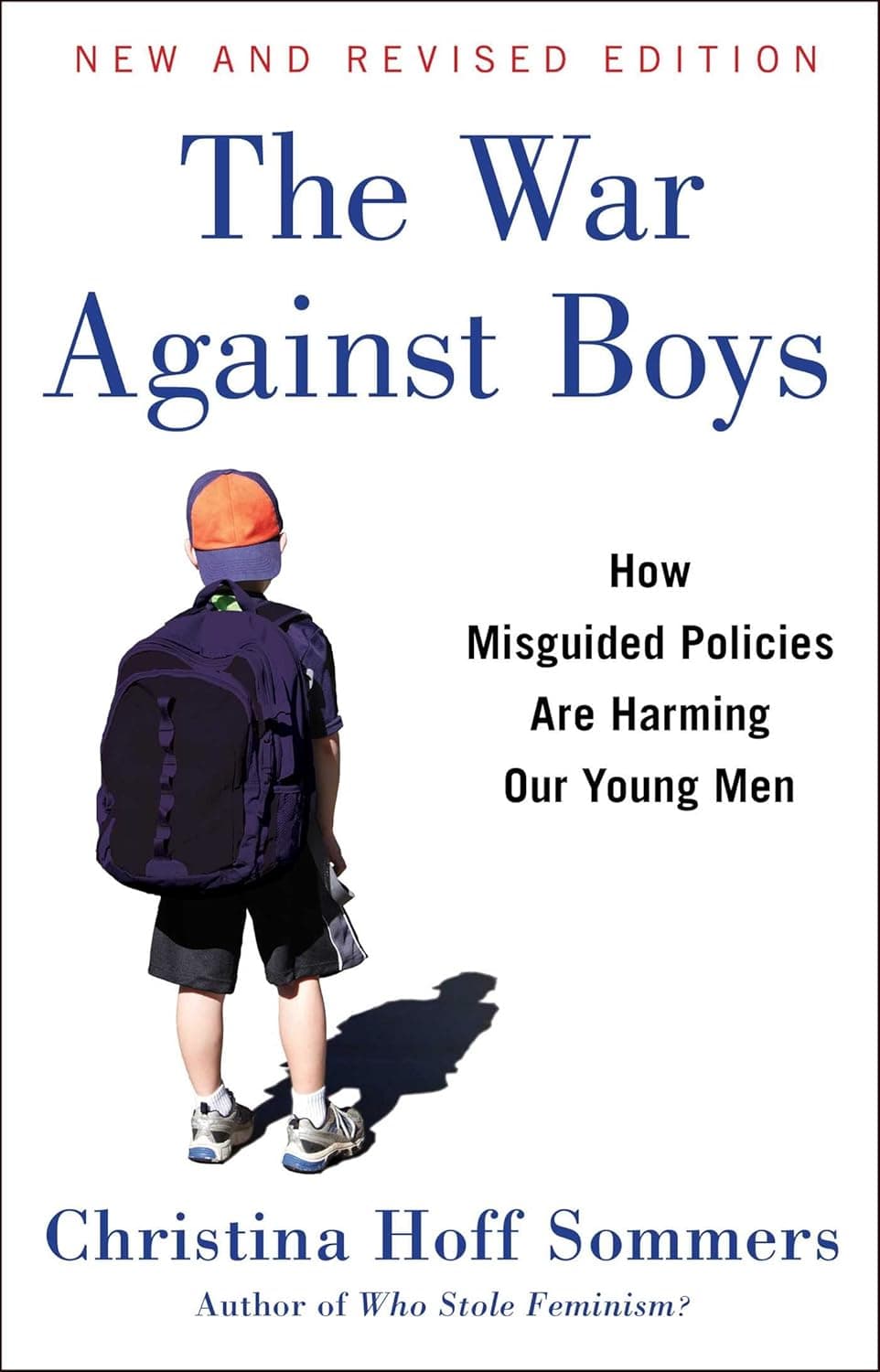 Capa do livro The War Against Boys – How Misguided Policies Are Harming Our Young Men por Christina Hoff Sommers