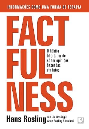 Capa do livro Factfulness por Hans Rosling