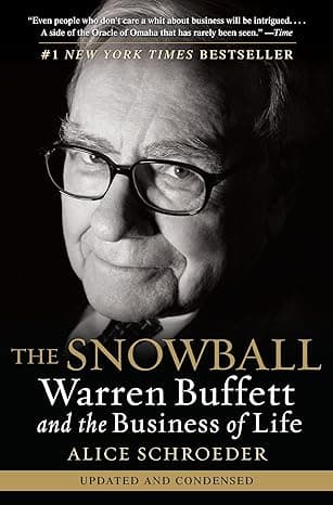 Capa do livro The Snowball – Warren Buffett and the Business of Life por Alice Schroeder