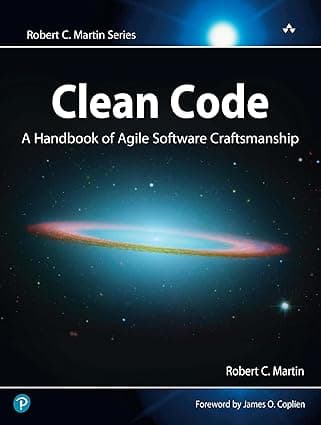 Capa do livro Clean Code por Robert C. Martin