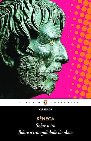 Capa do livro Sobre a ira por Sêneca