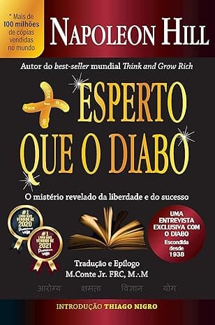 Capa do livro Mais esperto que o diabo – o mistério revelado da liberdade e do sucesso por Napoleon Hill
