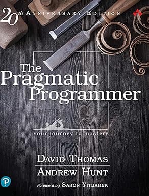 Capa do livro The Pragmatic Programmer – Your Journey to Mastery por David Thomas, Andrew Hunt