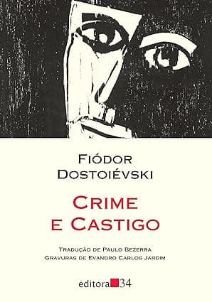 Capa do livro Crime e castigo por Fiódor Dostoiévski