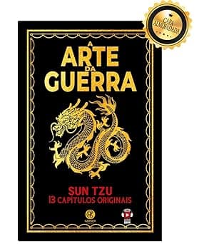 Capa do livro A Arte da Guerra por Sun Tzu