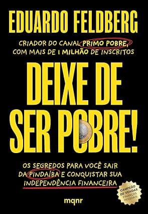Capa do livro Deixe de ser pobre por Eduardo Feldberg